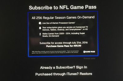 nfl game pass on demand