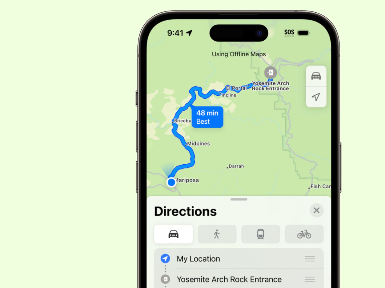 Does Apple Maps work offline?
