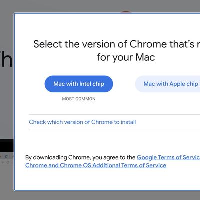google chrome apple silicon macs