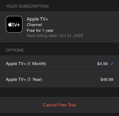 What to Do You're Not Seeing Your Apple 1-Year Free Trial Offer - MacRumors