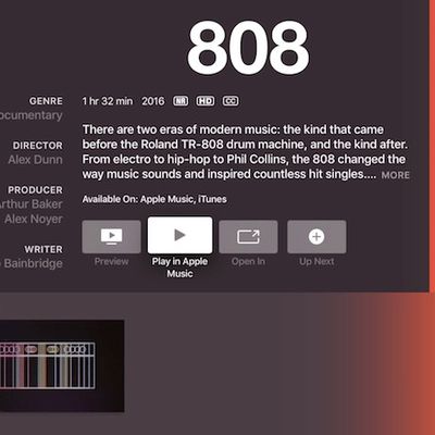 808 apple tv search