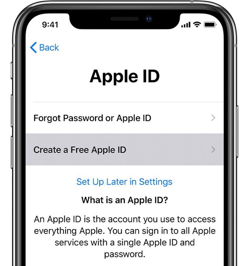 iOS tricks - How to create an Apple ID on iPhone or iPad