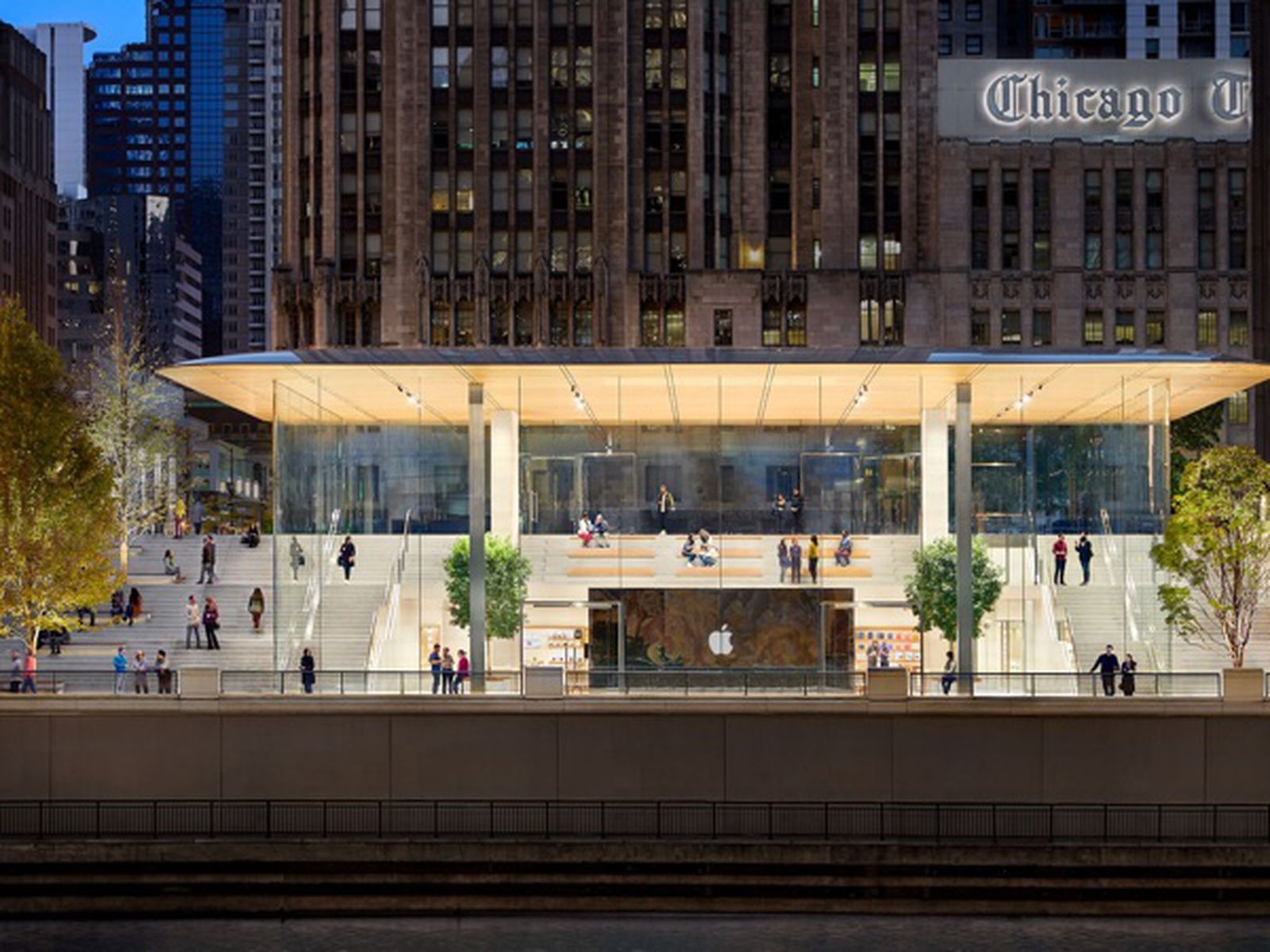 Apple Michigan Avenue is tech giant's latest statement piece - CNET