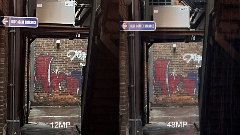 iphone 13 mini vs 15 pro max camera