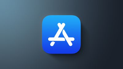 General functionality of the iOS App Store desaturated