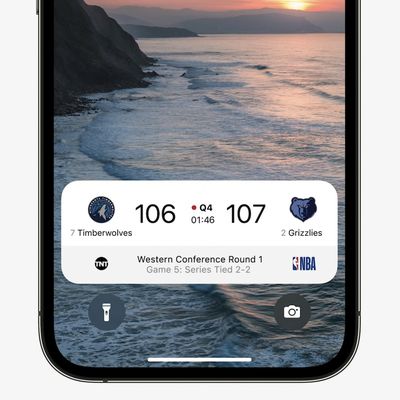 nba live activities ios 16