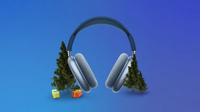 airpods max blue holiday