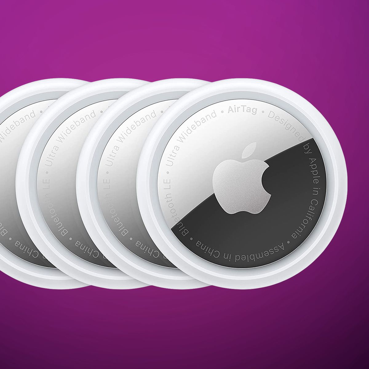 Get Apple's AirTag 4-Pack for All-Time Low Price of $69.99 for