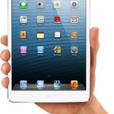 ipad mini hand