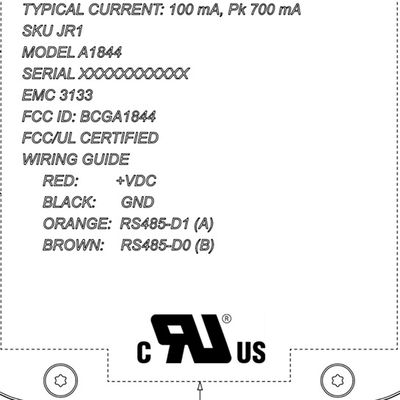 apple a1844 fcc filing
