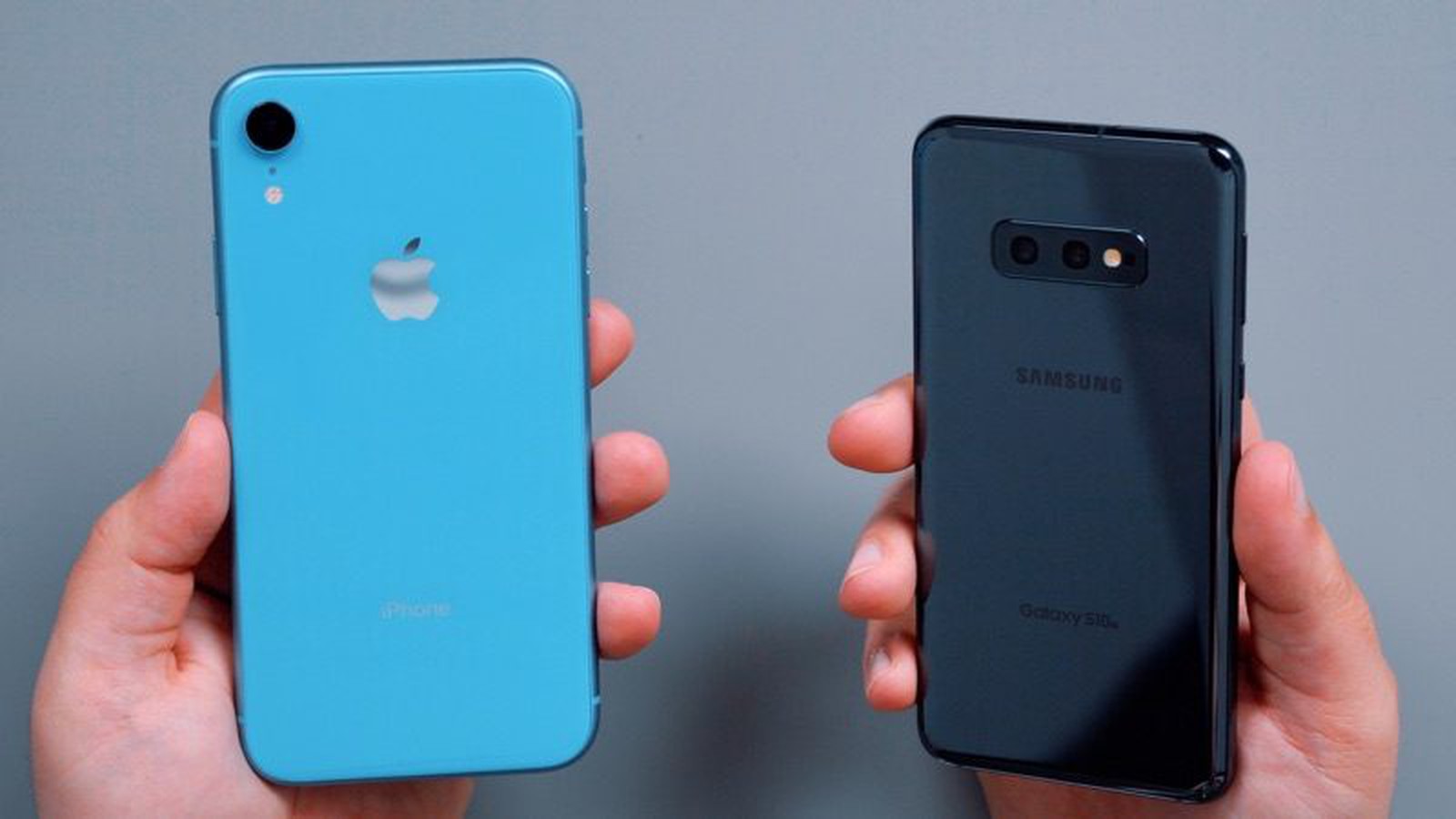 iphone xr vs galaxy s10 lite