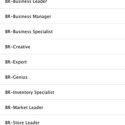 apple brazil retail postings