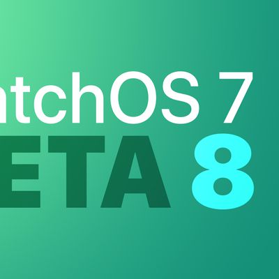 watchOS dev beta 8 Feature