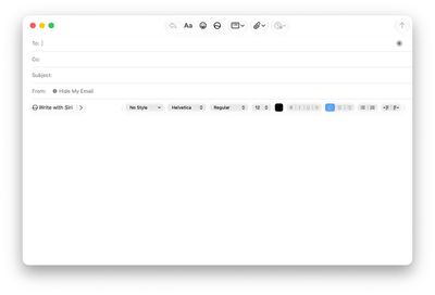 apple working on redesigned formatting bar for mail 2
