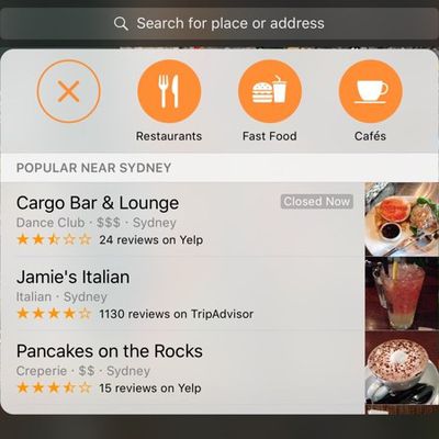 applemapsnearbysydney