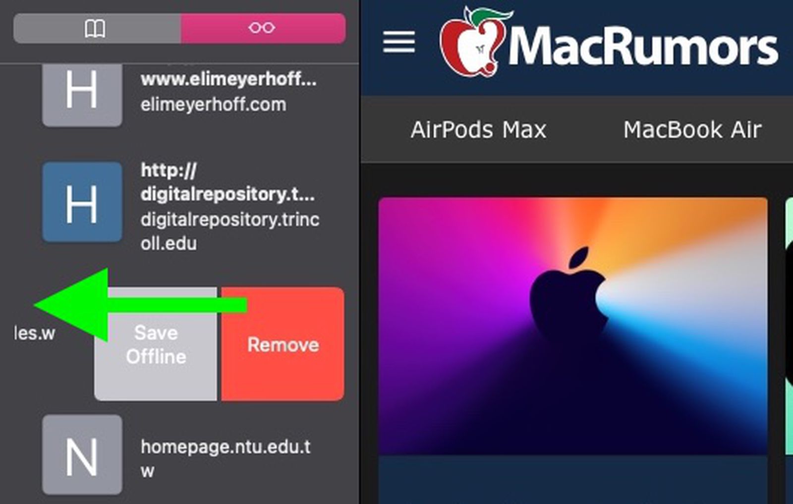 How to Clear Safari Reading List MacRumors