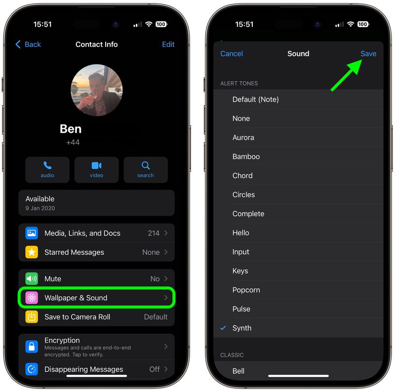 How to Customize Alert Tone for Individual WhatsApp Contacts MacRumors