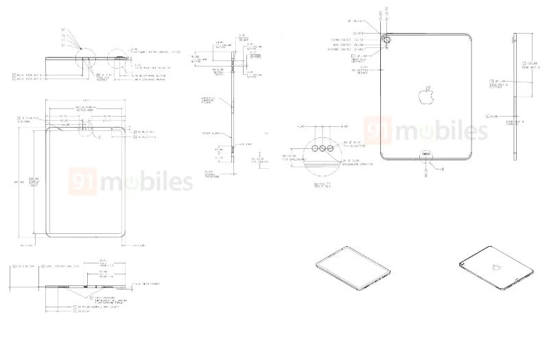 Alleged 10.8-Inch iPad Design Schematics Emerge - MacRumors