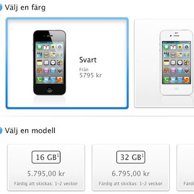 iphone 4s online launch sweden