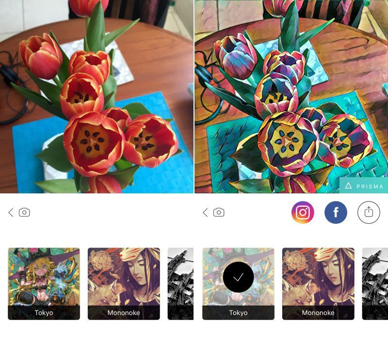 prisma photo filters social media by storm image
