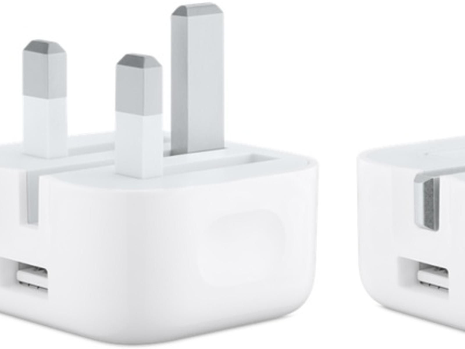 Samler blade Hindre fritid Apple Introduces New 5W Charger With Folding Pins in United Kingdom -  MacRumors