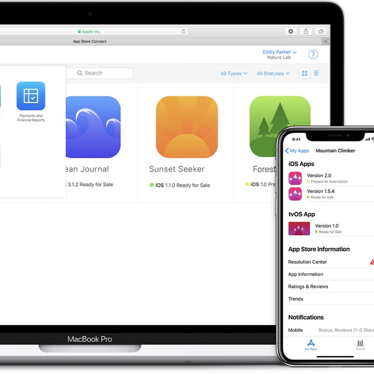 Online App Store Apple