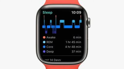 watchos 9 sleep stage tracking