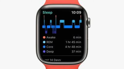 etapa de seguimiento del sueño de watchos 9