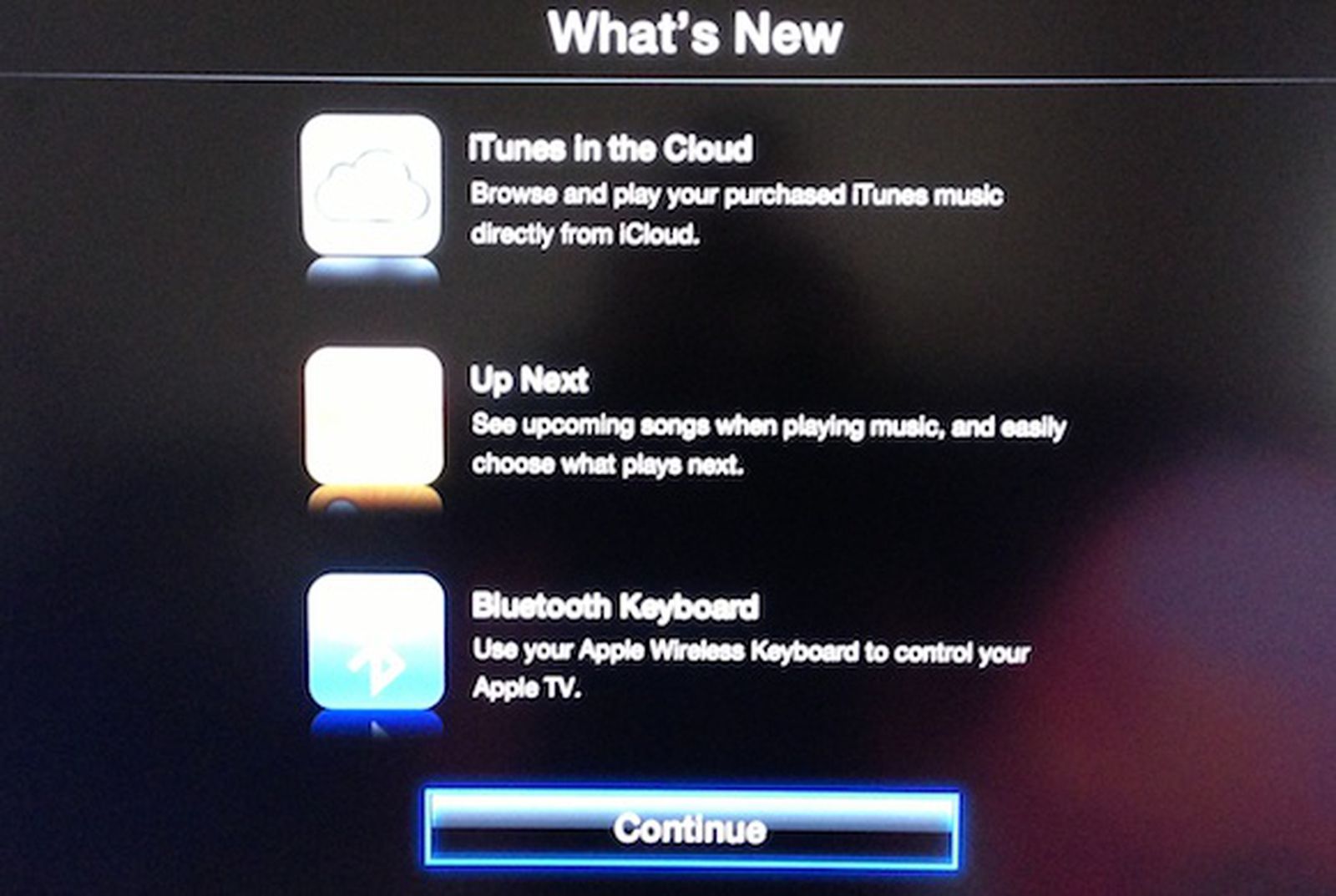 Apple Updates Apple TV with Up Next and Bluetooth Keyboard, New