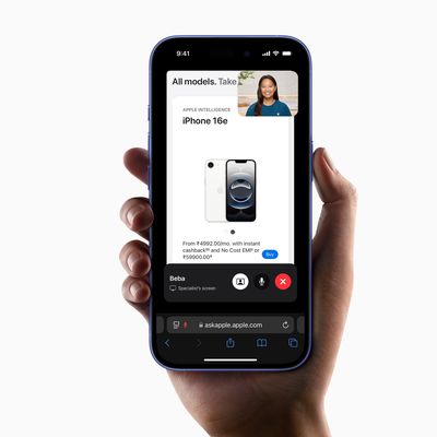 Apple Shop with a Specialist over Video IN