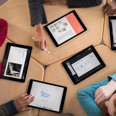 ipad students classroom
