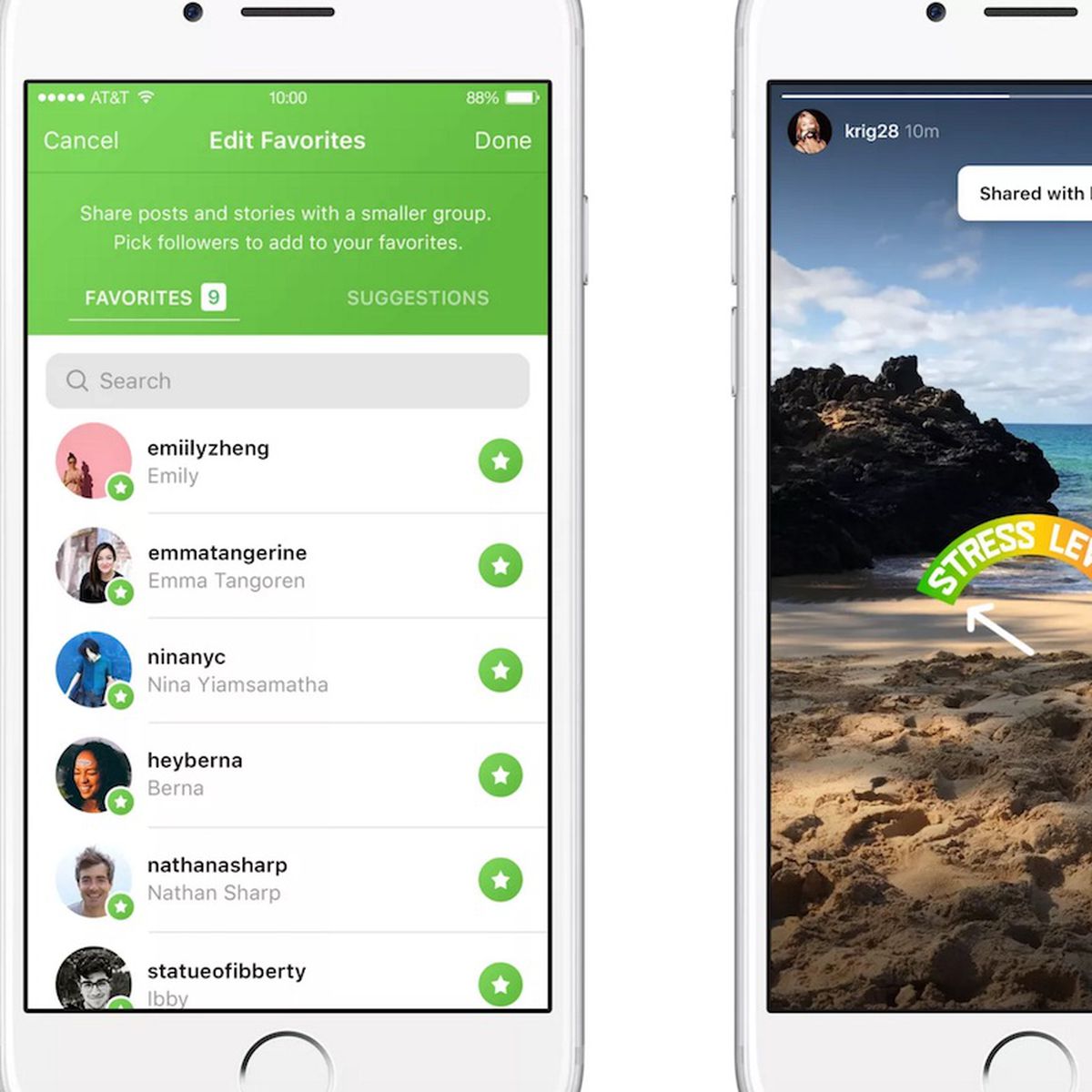 Instagram Testing 'Favorites' List to Enhance Private Sharing Among Custom  Friend Group - MacRumors