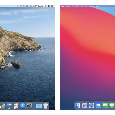 desktop macos catalina big sur comparison