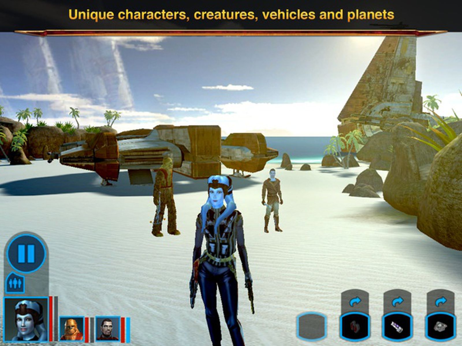 Jogos] Star Wars: Knights Of The Old Republic chegou ao iPad