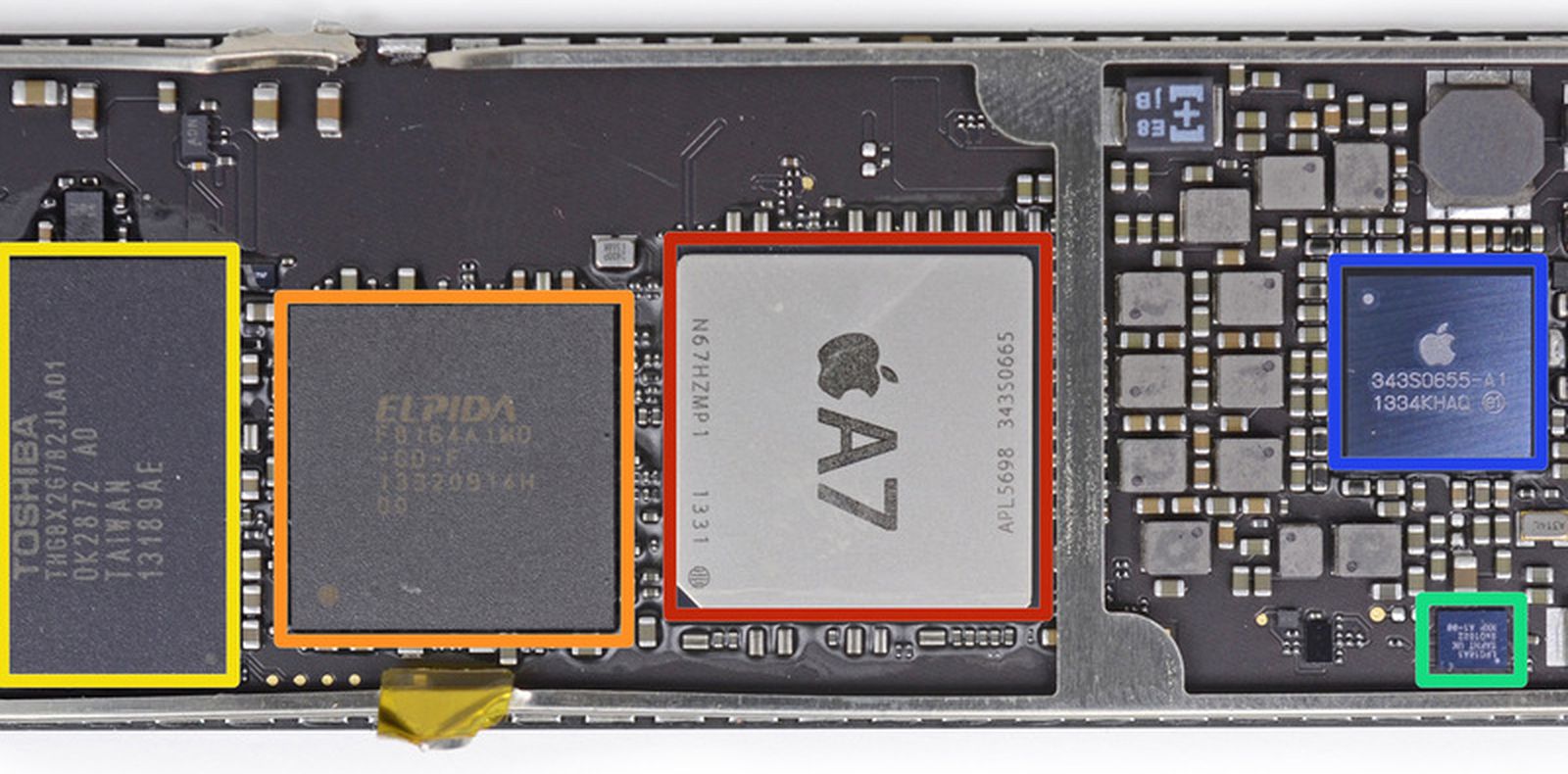 Teardown of iPad Air Reveals A7 Chip, LG Display, Qualcomm LTE Modem -  MacRumors