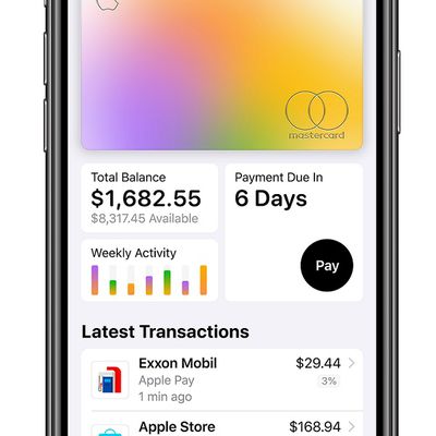 exxon mobil apple card