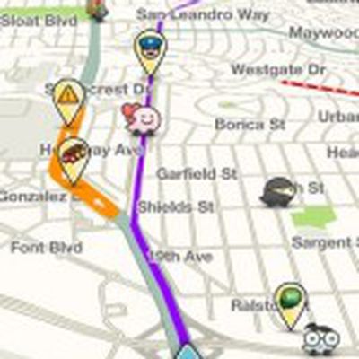 waze screenshot