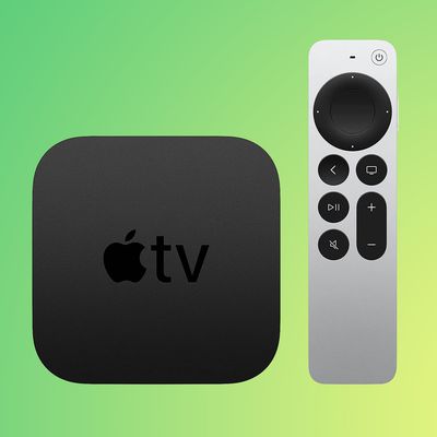 apple tv 4k green