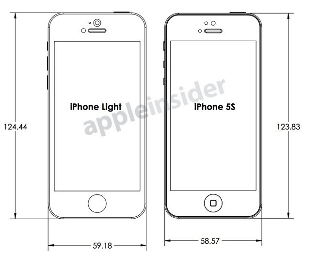 Design Drawings Reveal Case Makers' Expectations for iPhone 5S and