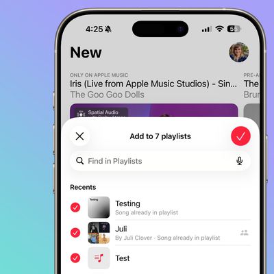 ios 26 4 multiple playlists