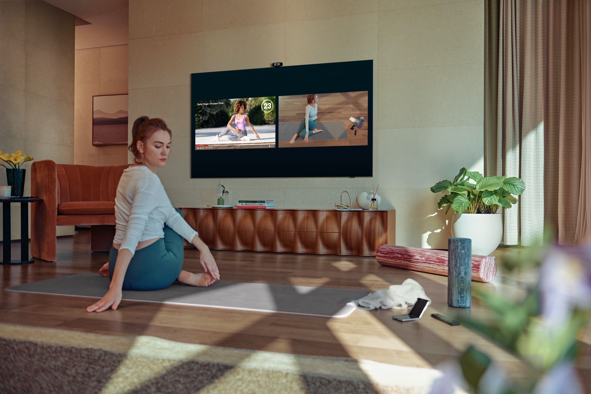 Samsung's 2021 Q7 TVs Offer 'Smart Trainer' Option That ...