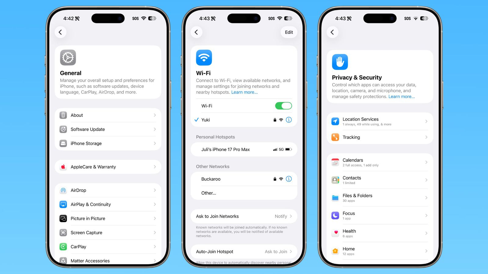 ｢iOS 26.1 beta 2｣の新機能や変更点のまとめ