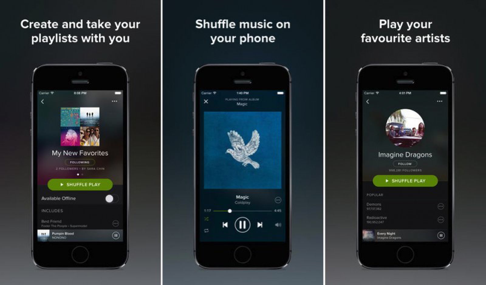 Spotify for iOS gets 'Discover' feature, editable playlists, new