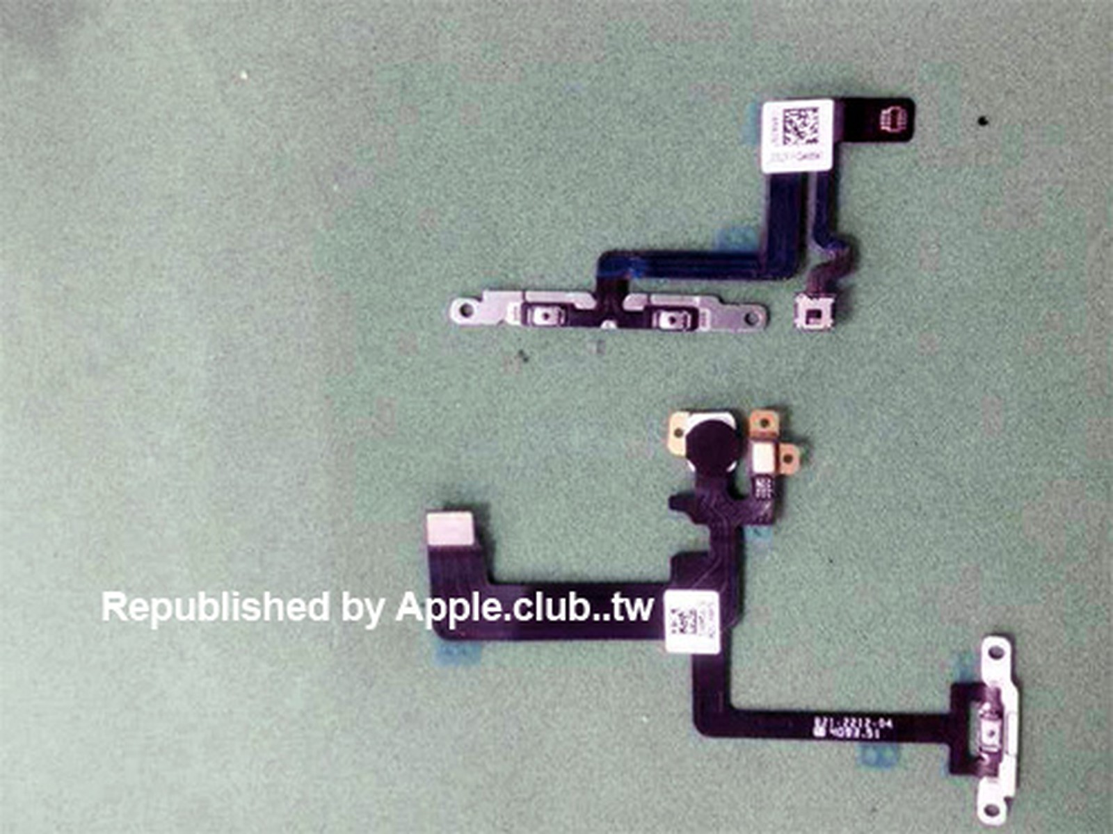 Possible 5.5inch iPhone 6 Volume/Power Flex Cable and SIM Card Tray