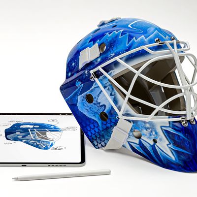 iPad NHL Goalie Mask