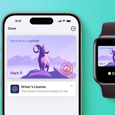 apple wallet drivers license feature iPhone 15 pro teal 1