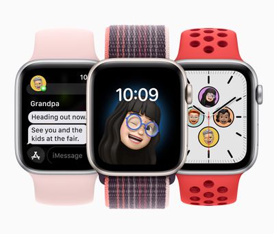 configuración de la familia apple watch se 2