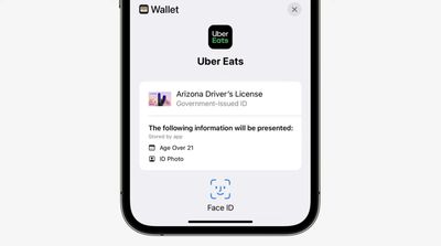 شناسه کیف پول در اپلیکیشن‌های ios 16 uber