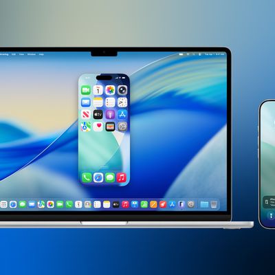 iphone mirroring blue