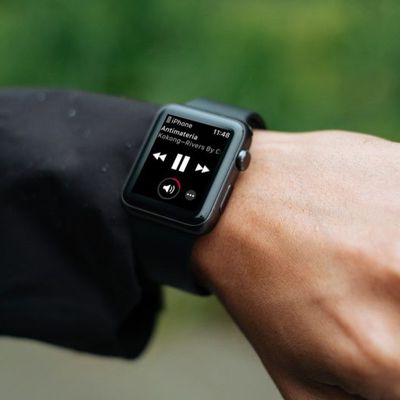 apple watch now playing screen